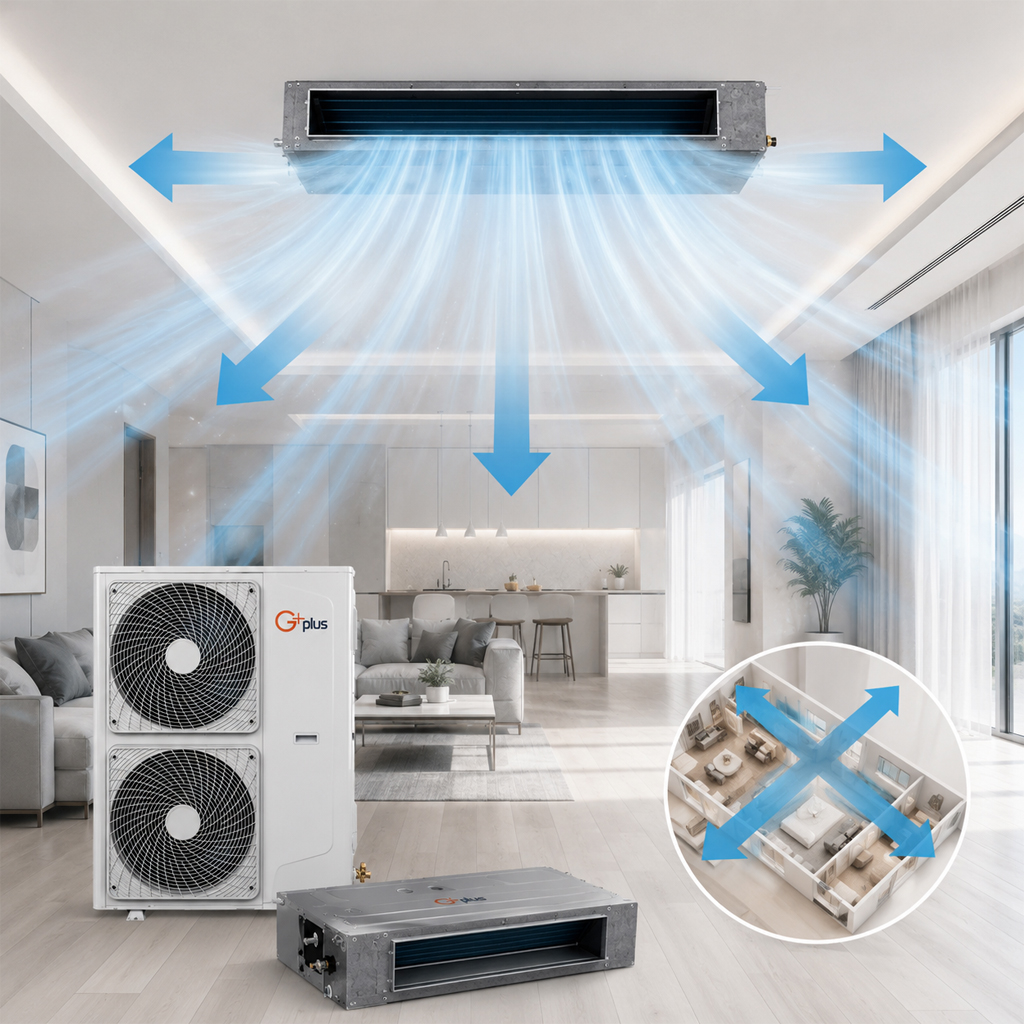 داکت اسپلیت سقفی جی پلاس 60000 اینورتر مدل GCD-60(S-Z)8VHR1