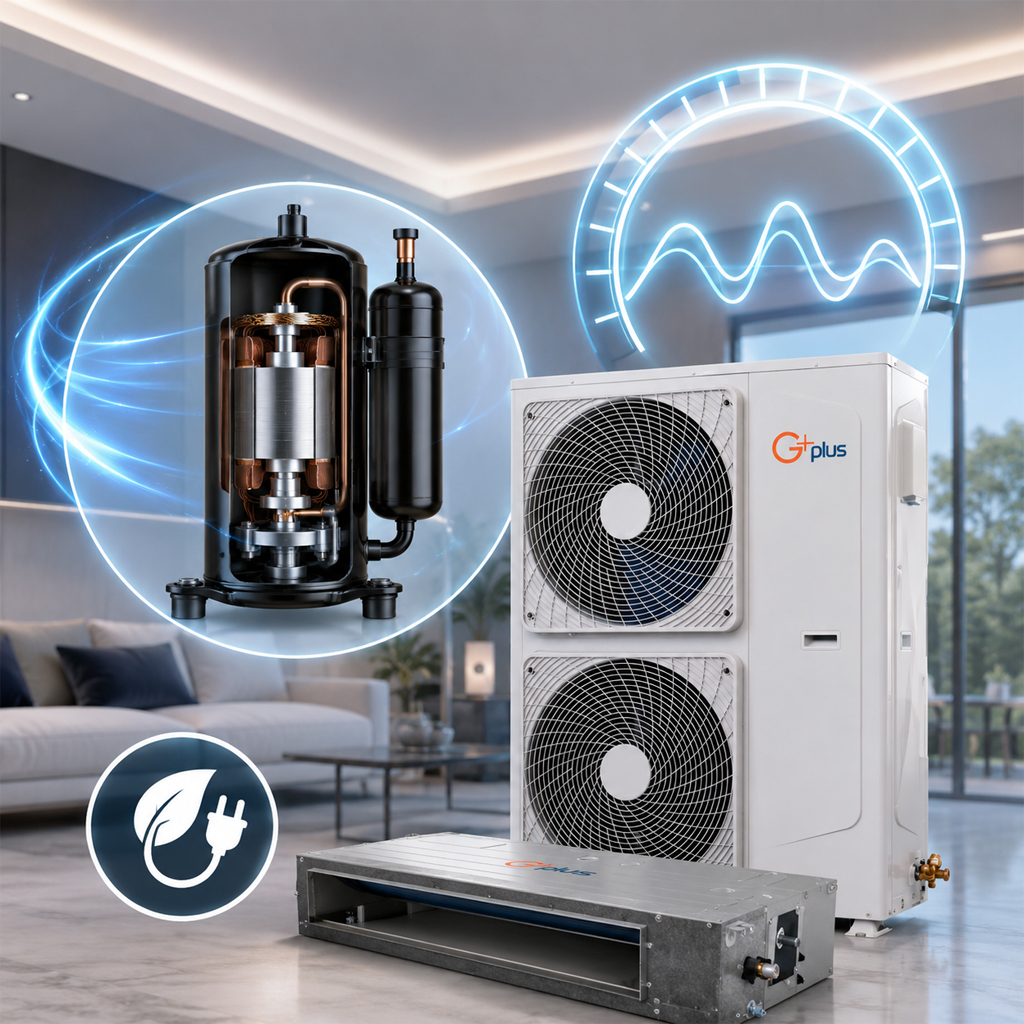 داکت اسپلیت سقفی جی پلاس 60000 اینورتر مدل GCD-60(S-Z)8VHR1