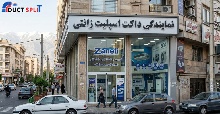 مزایای خرید داکت اسپلیت زانتی از نمایندگی در تهران