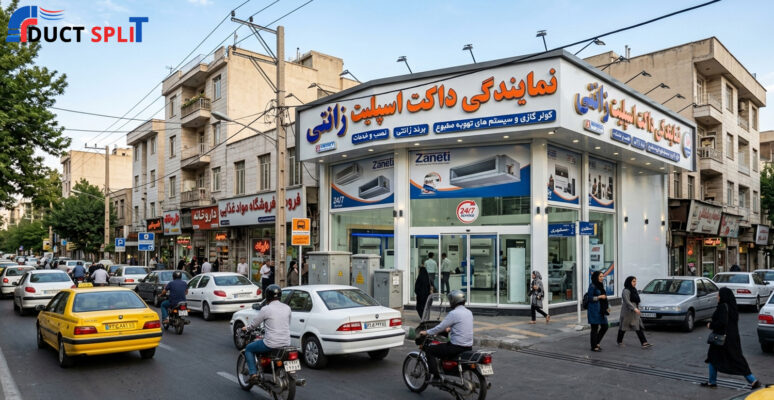 نحوه خرید اقساطی داکت اسپلیت زانتی از نمایندگی رسمی در تهران